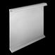 Concealed aluminum skirting board with LED lighting 100 mm