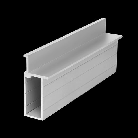 Profile of the quarter of the door leaf for the internal opening of the doors.