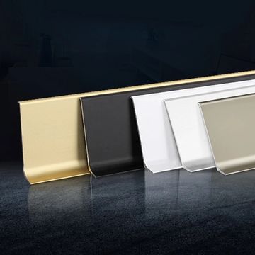 Aluminum skirting board