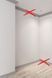 Plinth for hidden installation 39х14,5 mm., with RAL/NCS coating